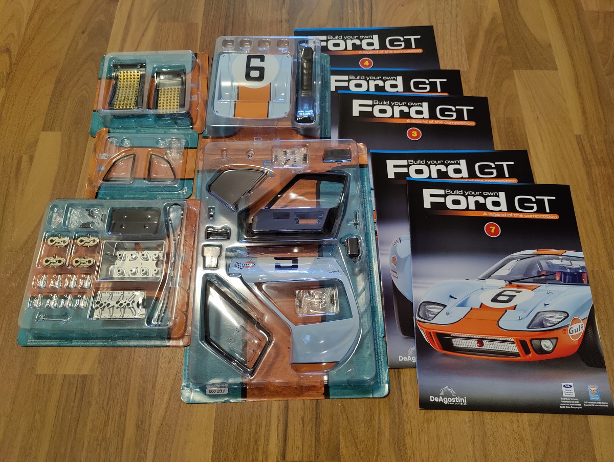 Bausatz Ford GT weitere Teile