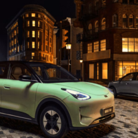 Der Geely E2 als E-Kleinwagen Bildquelle: geely.de
