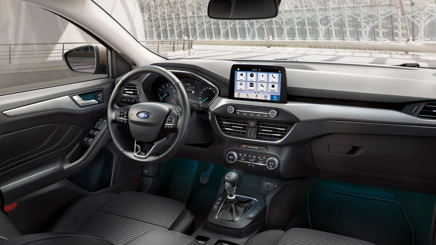 Ford Focus 2018 Innenraum und Cockpit Bildquelle: Ford.de