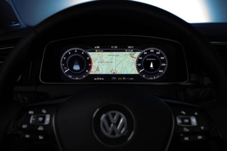 Active Info Display im neuen Golf7 Facelift 2017 Bildquelle: Volkswagen AG