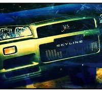 Nissan Skyline GTR R34 bald ein Youngtimer. GT-R Skyline von Nissan, ein Traum für Tuningfans