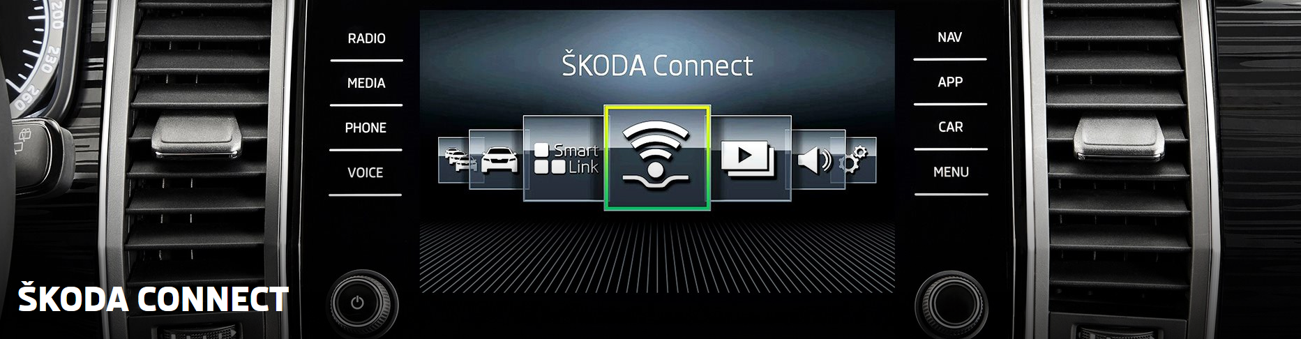 Skoda Connect und Smartlink von Skoda Bildquelle: skoda-auto,de